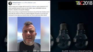 #tcs2018 Facebook.com/RolandFrasierPage
 