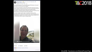 #tcs2018 Facebook.com/RolandFrasierPage
 