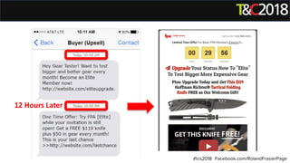 #tcs2018 Facebook.com/RolandFrasierPage
12 Hours Later
 