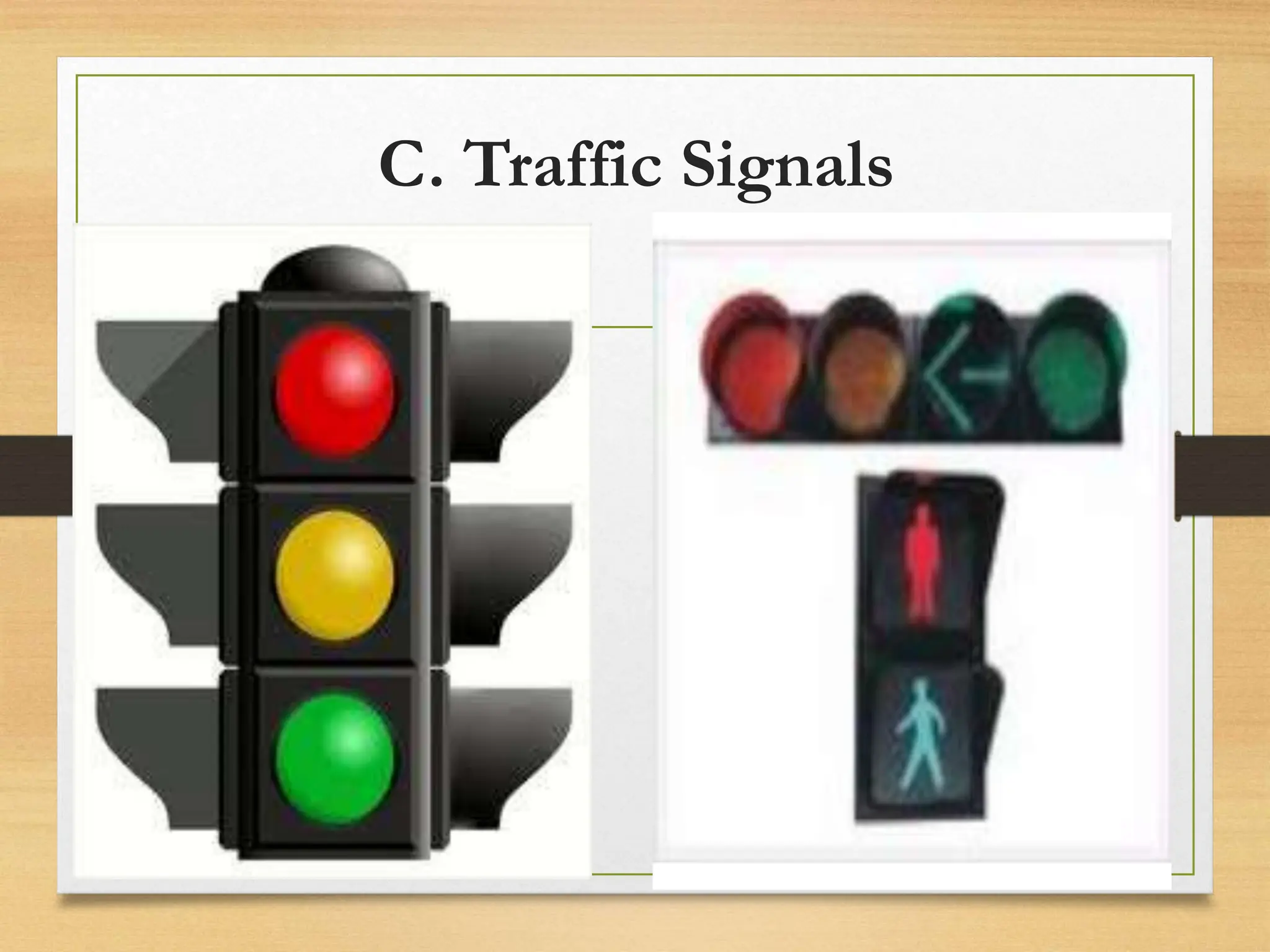 C. Traffic Signals
20080821
Traffic Signs
65
/
21
 