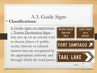 Guide Signs Entry Traffic Control Devices (Signs, Markings, Signals).ppt
