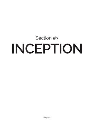 Page 54
Section #3
INCEPTION
 