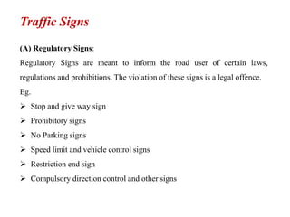 Traffic designs and visual aids | PPTX