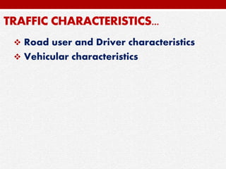 Traffic Engineering And Drainage | PPTX
