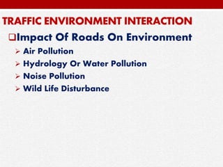 Traffic Engineering And Drainage | PPTX