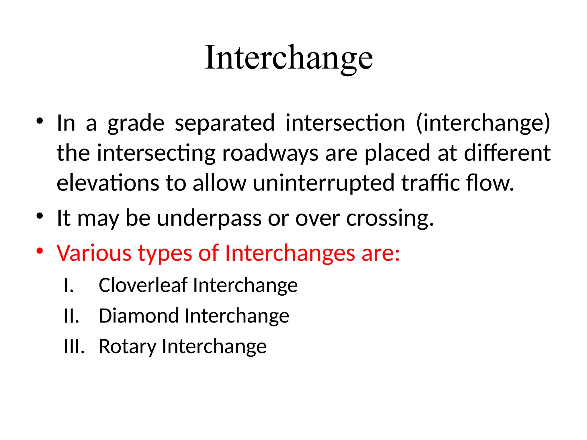 Traffic Engg Traffic Sign Intersection Pptx