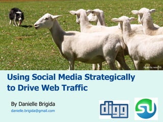 Using Social Media Strategically to Drive Web Traffic By Danielle Brigida [email_address]   Photo by ness730 