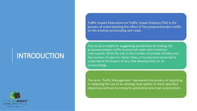 Traffic Impact Assessment