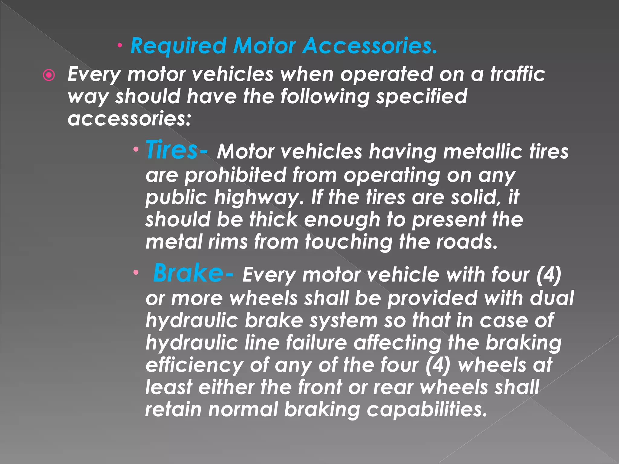 Photo inspiration: Visual Reference: Traffic Laws Rules And Regulations And