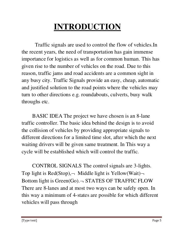 Traffic Light Controller