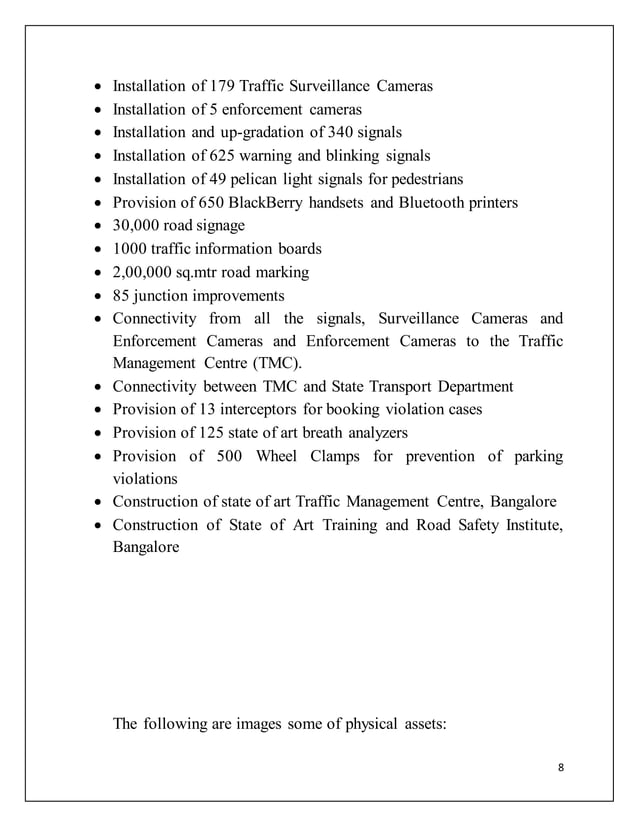 traffic management report PDF