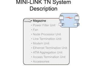 MINI-LINK TN R4 Training Document MINI-LINK TN R4 System Description | PPT