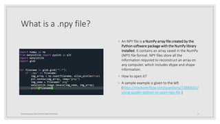Npy File Viewer Traffic Prediction from Street Network images.pptx