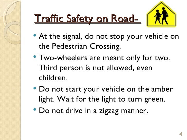 Essay on importance of road safety in india