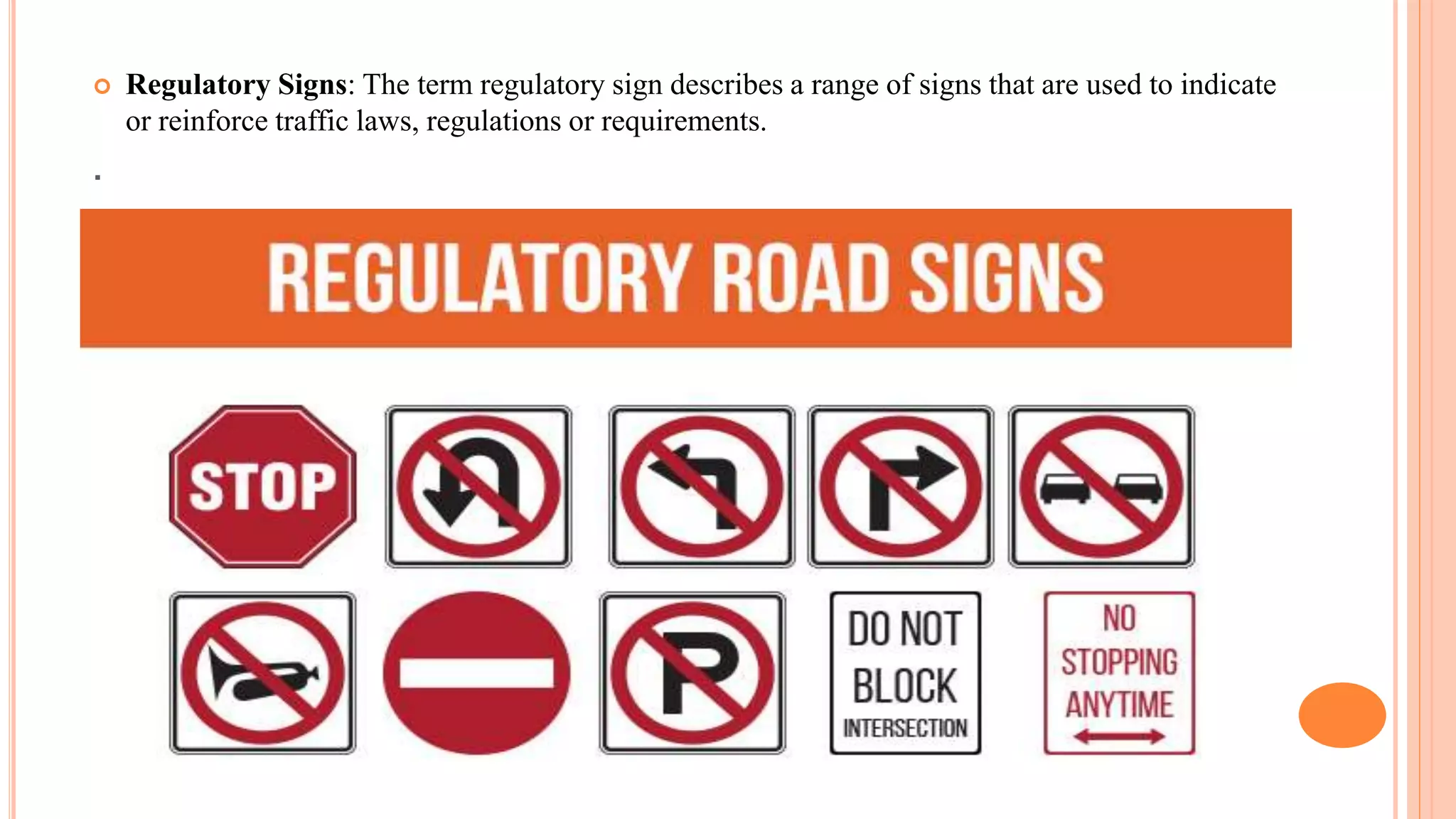 Traffic rules and regulation PPT