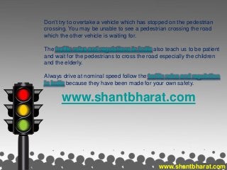 Traffic Rules and Regulations in Hindi- Shant Bharat