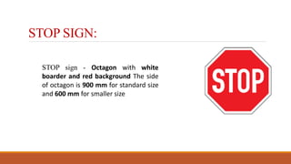 Stop Sign Insert Traffic sign | PPTX
