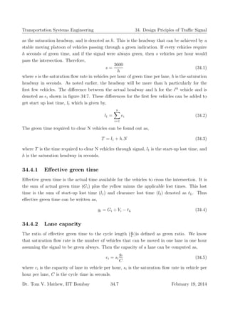 Traffic signal design (1) | PDF