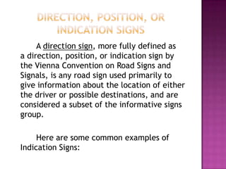 Traffic signs | PPTX