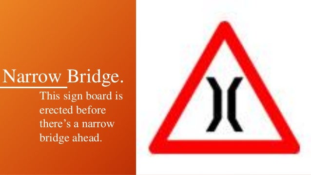 Traffic Signs And Meanings