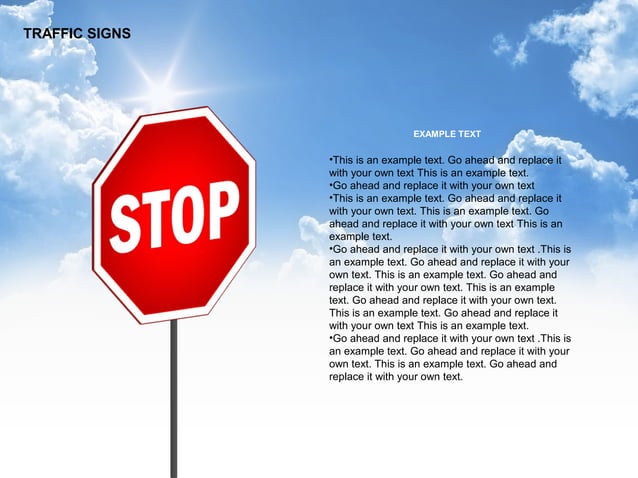 Traffic Signs Diagrams | PPT