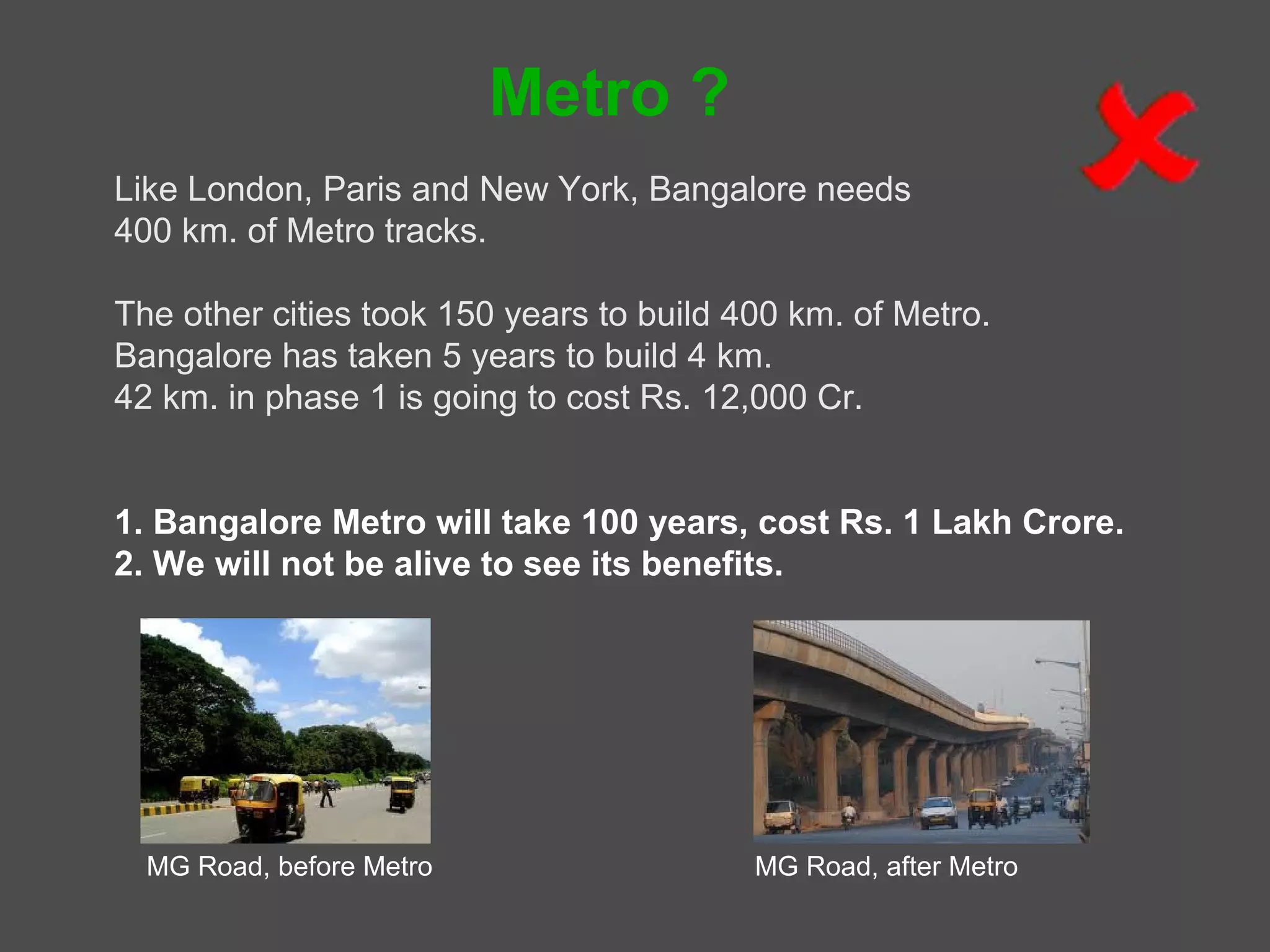 Which mass transport ?
 