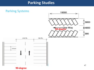 47
Parking Studies
Parking Systems
60-degree
90-degree
 