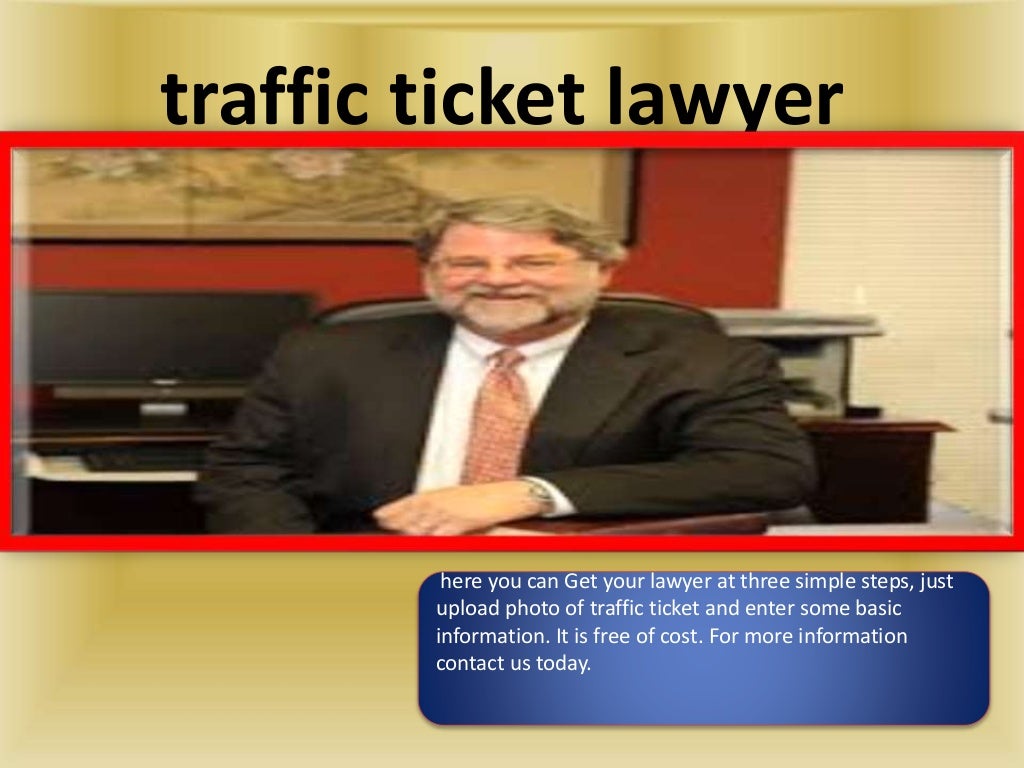 Traffic ticket lawyer