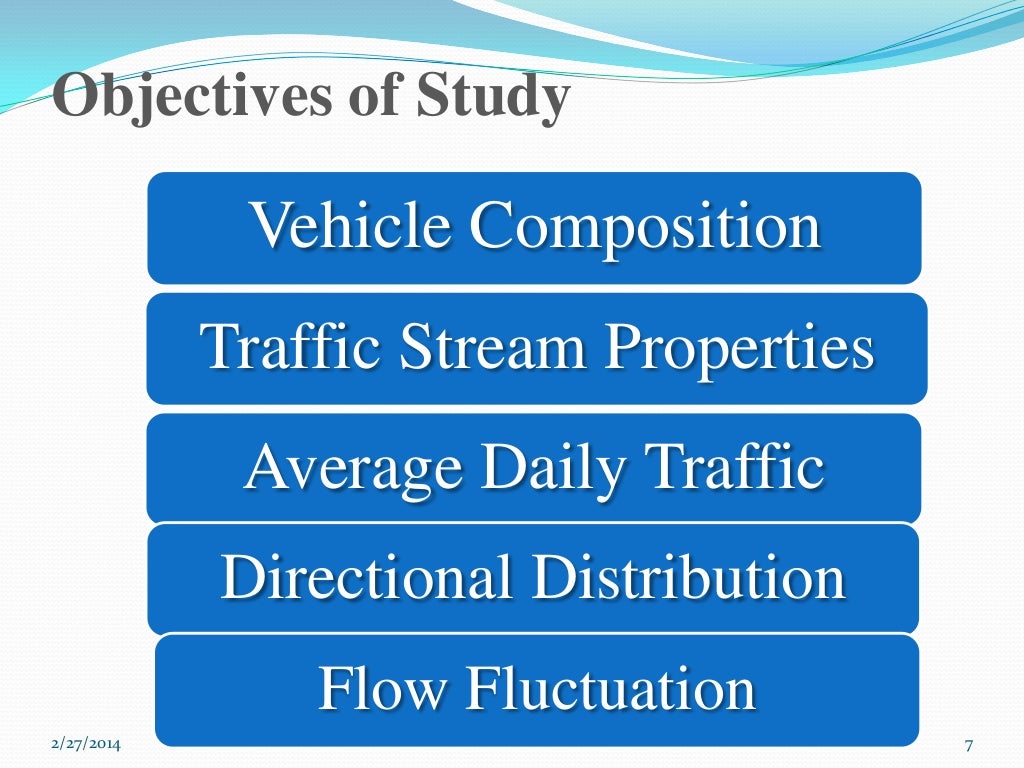 Traffic Volume Studies