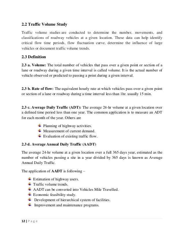 Traffic volume study report by pronob ghosh buet 1204011
