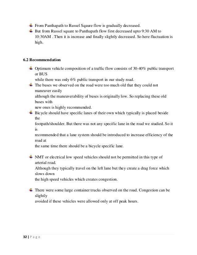 Traffic volume study report by pronob ghosh buet 1204011
