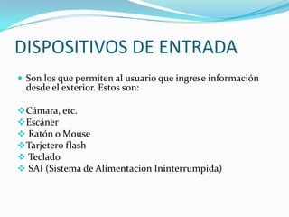 CLASIFICACIÓN DEL HARDWARE