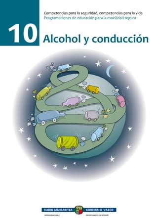 Alcohol y conducción
Competencias para la seguridad, competencias para la vida
Programaciones de educación para la movilidad segura
10
 