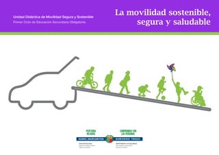 Unidad Didáctica de Movilidad Segura y Sostenible
Primer Ciclo de Educación Secundaria Obligatoria
La movilidad sostenible,
segura y saludable
 