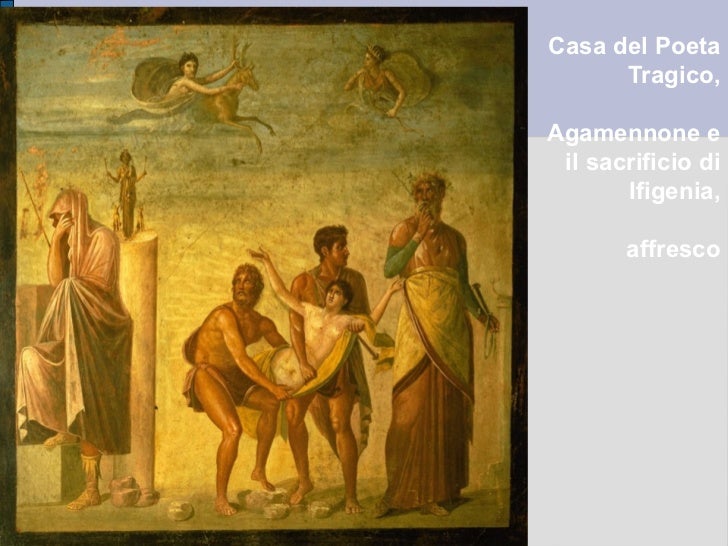 Il Sacrificio Di Ifigenia Versione Greco