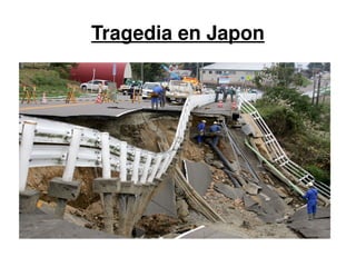 Tragedia en Japon 