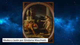 Medea y Jasón por Girolamo Macchietti.
 