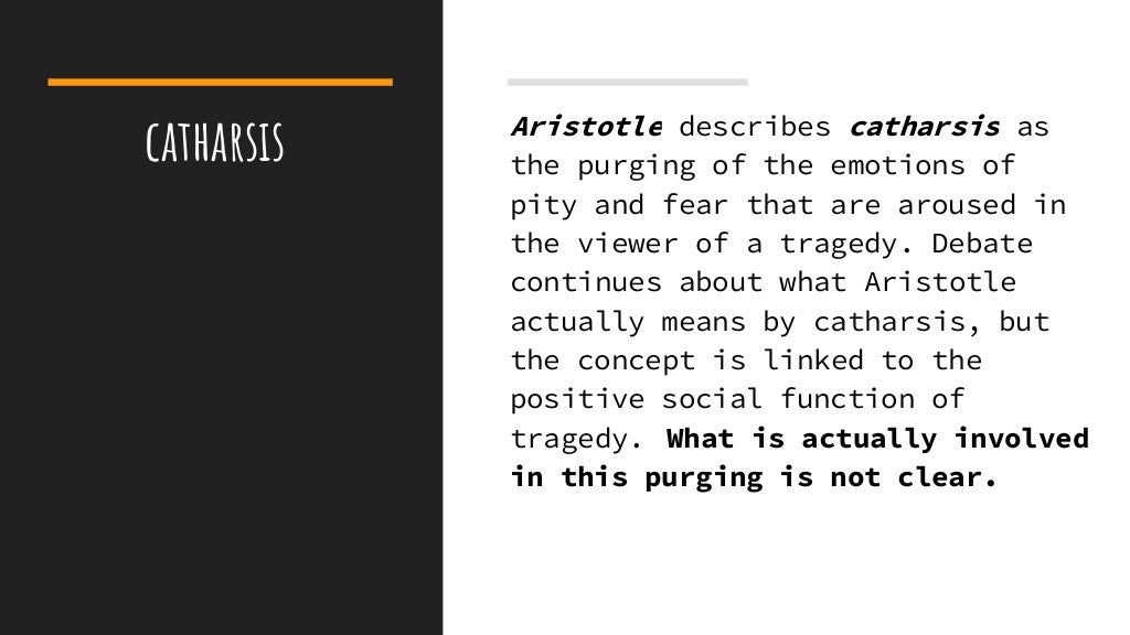 Tragedy in classical drama