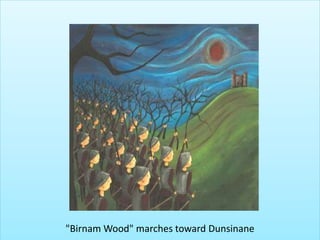 "Birnam Wood" marches toward Dunsinane
 
