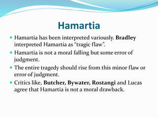 Aristotle's concept of Tragic hero | PPTX