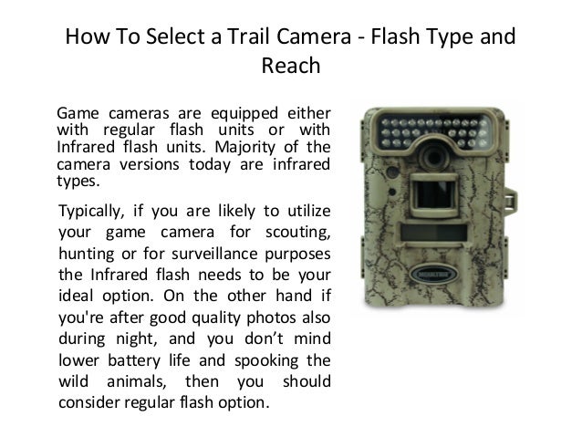 trail camera buying guide