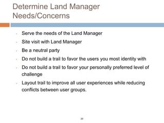 Trail designprinciples[1] | PPTX