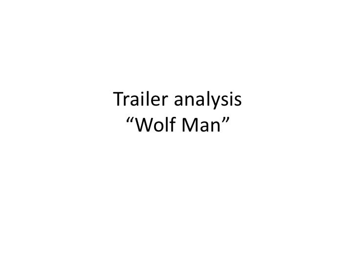 Trailer analysis