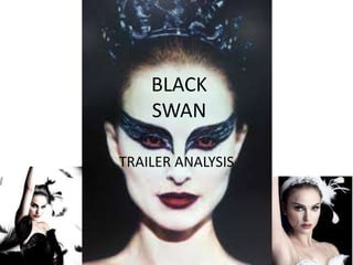 BLACK 
SWAN 
TRAILER ANALYSIS 
 