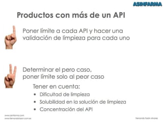 Trailer Validación de Limpiezas Curso 1