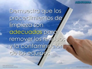 Trailer Validación de Limpiezas Curso 1