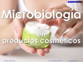 Trailer Microbiologia en Productos Cosmeticos