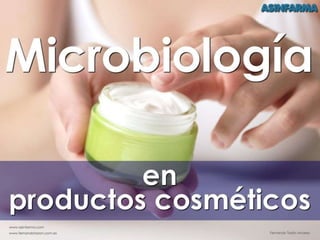 Trailer Microbiología para productos cosméticos