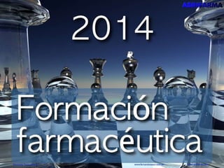 Programa 2014 de formacion farmaceutica