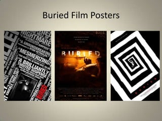 Buried Film Posters